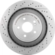 Purchase Top-Quality Rear Disc Brake Rotor by BREMBO - 09.A822.11 (1 Qty) pa2