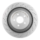 Rear Disc Brake Rotor by BREMBO - 09.A822.11 (1 Qty) pa8