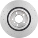 Purchase Top-Quality Rear Disc Brake Rotor by BREMBO - 09.B569.1X (1 Qty) pa4