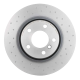 Rear Disc Brake Rotor by BREMBO - 09.B569.1X (1 Qty) pa7