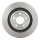 Rear Disc Brake Rotor by BREMBO - 09.B743.41 (1 Qty) pa1