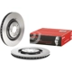 Purchase Top-Quality Rear Disc Brake Rotor by BREMBO - 09.D424.11 (1 Qty) pa29