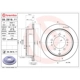Purchase Top-Quality Rear Disc Brake Rotor by BREMBO - 09.D618.11 (1 Qty) pa2