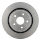 Rear Disc Brake Rotor by BREMBO - 09.N247.11 (1 Qty) pa1