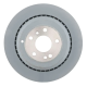 Rear Disc Brake Rotor by BREMBO - 09.R124.21 (1 Qty) pa7