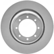 Purchase Top-Quality BREMSEN - B54136 - Rear Disc Brake Rotor pa8