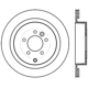 Purchase Top-Quality Rotor de frein à disque arrière par CENTRIC PARTS - 121.22010 pa4