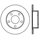 Purchase Top-Quality Rotor de frein à disque arrière par CENTRIC PARTS - 121.33058 pa6