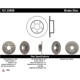 Purchase Top-Quality Rotor de frein à disque arrière par CENTRIC PARTS - 121.33058 pa7