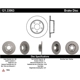 Purchase Top-Quality Rotor de frein à disque arrière par CENTRIC PARTS - 121.33063 pa3