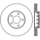 Purchase Top-Quality Rotor de frein à disque arrière par CENTRIC PARTS - 121.33072 pa7