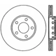 Purchase Top-Quality Rotor de frein à disque arrière par CENTRIC PARTS - 121.33072 pa8