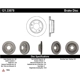 Purchase Top-Quality Rotor de frein à disque arrière par CENTRIC PARTS - 121.33078 pa5