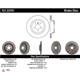 Purchase Top-Quality Rotor de frein à disque arrière par CENTRIC PARTS - 121.33101 pa1