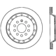 Purchase Top-Quality Rotor de frein à disque arrière par CENTRIC PARTS - 121.33102 pa5