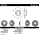 Purchase Top-Quality Rotor de frein à disque arrière par CENTRIC PARTS - 121.33104 pa1