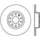 Purchase Top-Quality Rotor de frein à disque arrière par CENTRIC PARTS - 121.33104 pa3