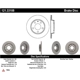 Purchase Top-Quality Rotor de frein à disque arrière par CENTRIC PARTS - 121.33108 pa1
