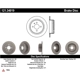 Purchase Top-Quality Rotor de frein à disque arrière par CENTRIC PARTS - 121.34019 pa3