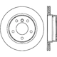 Purchase Top-Quality Rotor de frein à disque arrière par CENTRIC PARTS - 121.34044 pa6