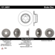 Purchase Top-Quality Rotor de frein à disque arrière par CENTRIC PARTS - 121.34051 pa6