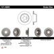 Purchase Top-Quality Rear Disc Brake Rotor by CENTRIC PARTS - 121.34085 pa2
