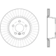 Purchase Top-Quality Rotor de frein à disque arrière par CENTRIC PARTS - 121.34095 pa2