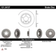 Purchase Top-Quality Rear Disc Brake Rotor by CENTRIC PARTS - 121.34137 pa3