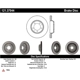 Purchase Top-Quality Rear Disc Brake Rotor by CENTRIC PARTS - 121.37044 pa6