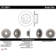 Purchase Top-Quality Rotor de frein à disque arrière par CENTRIC PARTS - 121.38011 pa6