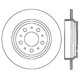 Purchase Top-Quality Rotor de frein à disque arrière by CENTRIC PARTS - 121.39024 pa2