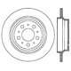 Purchase Top-Quality Rear Disc Brake Rotor by CENTRIC PARTS - 121.39025 pa1
