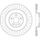 Purchase Top-Quality Rotor de frein à disque arrière par CENTRIC PARTS - 121.39053 pa3