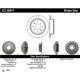 Purchase Top-Quality Rotor de frein à disque arrière par CENTRIC PARTS - 121.40017 pa4