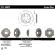 Purchase Top-Quality Rotor de frein à disque arrière par CENTRIC PARTS - 121.40027 pa2