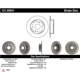 Purchase Top-Quality Rotor de frein à disque arrière par CENTRIC PARTS - 121.40041 pa2