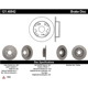 Purchase Top-Quality Rotor de frein à disque arrière par CENTRIC PARTS - 121.40042 pa3