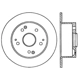 Purchase Top-Quality Rotor de frein à disque arrière par CENTRIC PARTS - 121.40045 pa1
