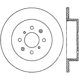 Purchase Top-Quality Rotor de frein à disque arrière par CENTRIC PARTS - 121.40060 pa1