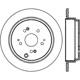 Purchase Top-Quality CENTRIC PARTS - 121.40065 - Rear Disc Brake Rotor pa5
