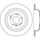 Purchase Top-Quality Rotor de frein à disque arrière par CENTRIC PARTS - 121.40091 pa1