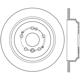 Purchase Top-Quality Rotor de frein à disque arrière par CENTRIC PARTS - 121.40091 pa12