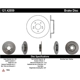 Purchase Top-Quality Rotor de frein à disque arrière par CENTRIC PARTS - 121.42059 pa6