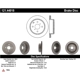 Purchase Top-Quality Rotor de frein à disque arrière par CENTRIC PARTS - 121.44018 pa6