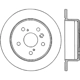 Purchase Top-Quality Rear Disc Brake Rotor by CENTRIC PARTS - 121.44085 pa1