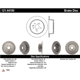 Purchase Top-Quality Rotor de frein à disque arrière par CENTRIC PARTS - 121.44100 pa5