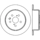 Purchase Top-Quality Rotor de frein à disque arrière par CENTRIC PARTS - 121.44100 pa6