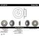 Purchase Top-Quality Rotor de frein à disque arrière par CENTRIC PARTS - 121.44115 pa6