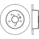 Purchase Top-Quality Rotor de frein à disque arrière par CENTRIC PARTS - 121.44117 pa2