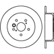 Purchase Top-Quality Rear Disc Brake Rotor by CENTRIC PARTS - 121.44134 pa4